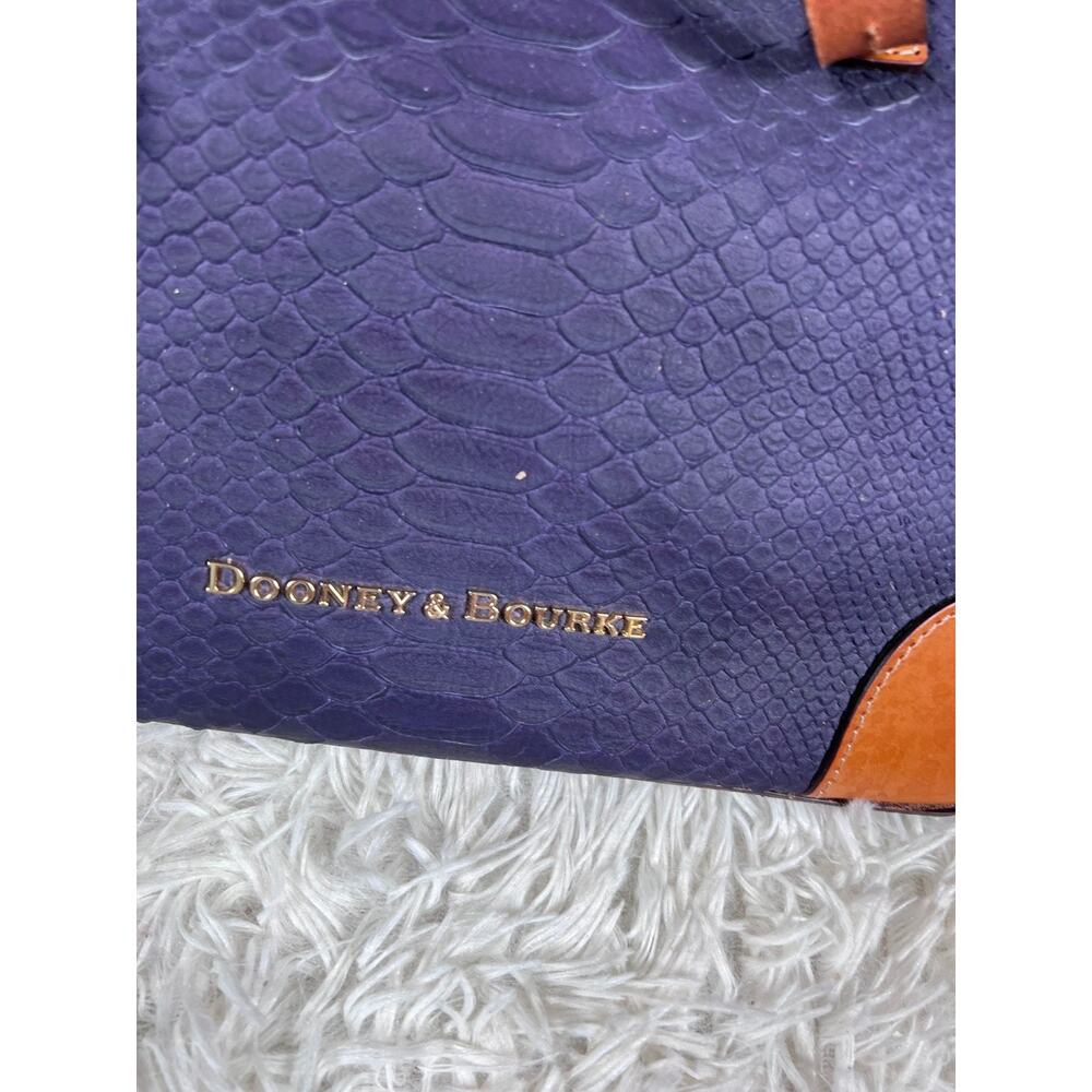 Dooney & Bourke Claremont Python Print Textured T… - image 4